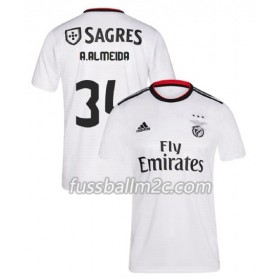 Fußballtrikots Benfica Andre Almeida 34 Auswärts Trikotsatz 2018-2019